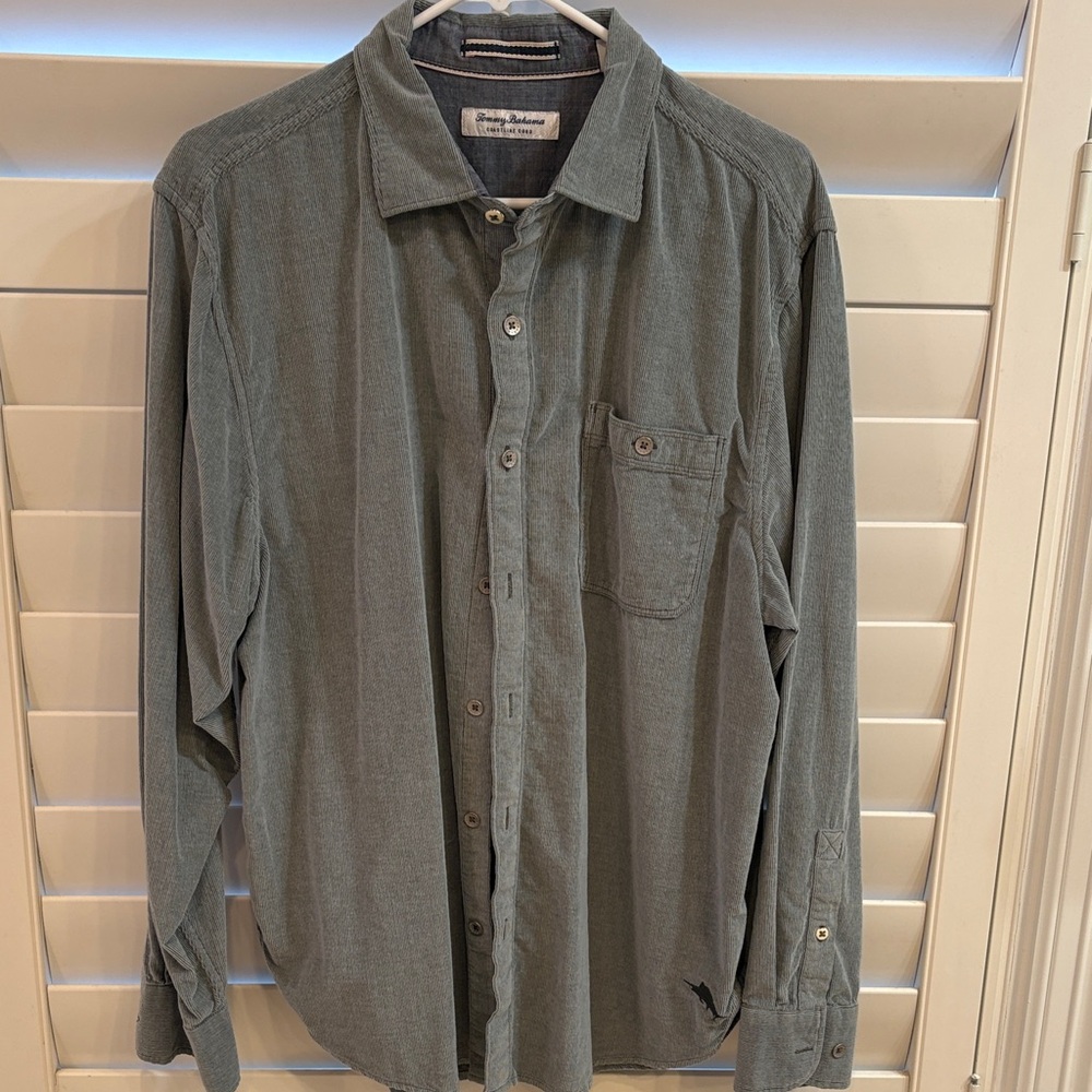 Tommy Bahama Men's Slate Button-Down Shirt